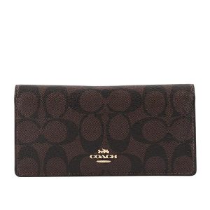 Coach Signature Canvas Bifold Wallet F88026 IMAA8