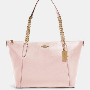 Coach Ava Chain 87775 Tote Bag In Blossom