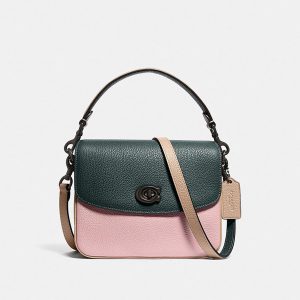 Coach Colorblock Cassie 19 89088 Crossbody Bag In Pine Green Aurora Multi