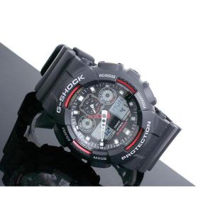 (PRE-ORDER) Casio G-Shock Black Resin Strap Men's Watch GA100-1A4