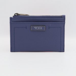Tumi Zipped 120766 Card Case In Blue