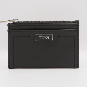 Tumi Zipped 120766 Card Case In Black