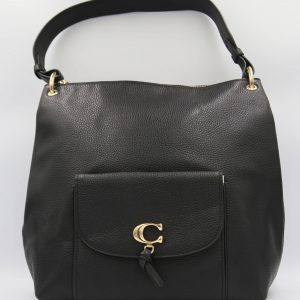 Coach Remi Hobo 1321 Shoulder Bag In Black