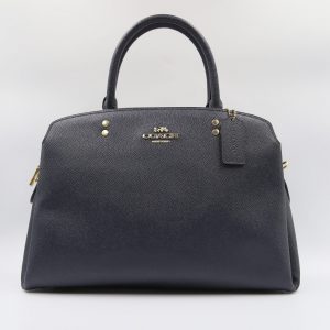 Coach Lillie Carryall 91493 Satchel Bag In Midnight