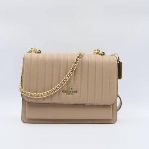 Coach Klare Quilted 2561 Crossbody Bag In Taupe