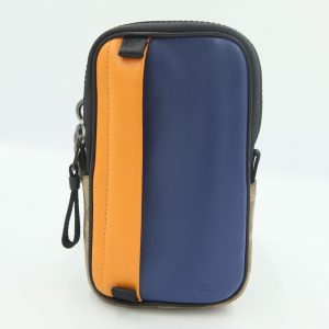Coach Signature NS Hybrid Pouch 91293 In Colorblock