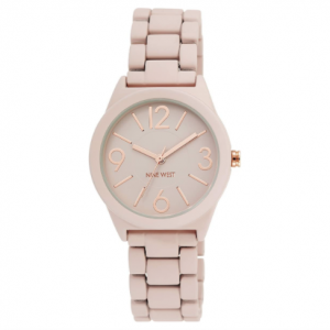 (PREORDER) Nine West Rubberized Bracelet Watch NW-1812PKRG