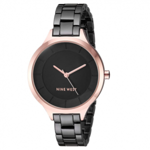 (PREORDER) Nine West  Accented Bracelet Watch NW-2225BKRT