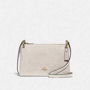 Coach Mia F76645 Crossbody Bag In Chalk